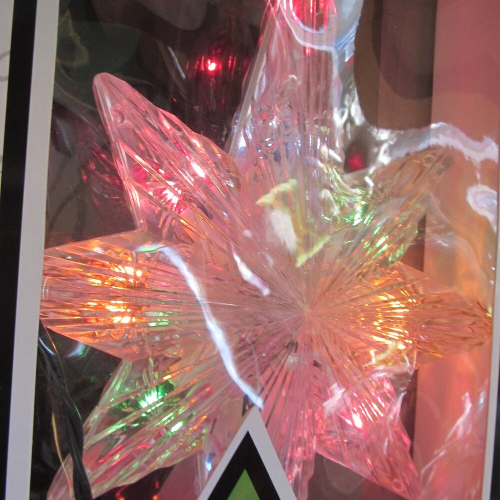Vtg New in box Hoeffert 10 light star for the christmas tree lg beautiful